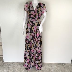 NWT Yumi Kim Women's Maxi Stamped Dress Multicolor Sz M